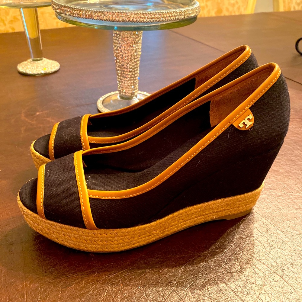 Tory Burch Black Majorca Sandals 6.5